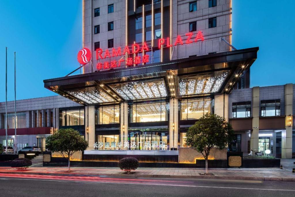 Ramada Plaza By Wyndham Changsha Xingsha Exterior foto